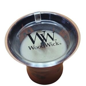 WoodWick Halloween Hourglass Candle Jack O Lantern Pumpkin Orange Rare 9.7oz